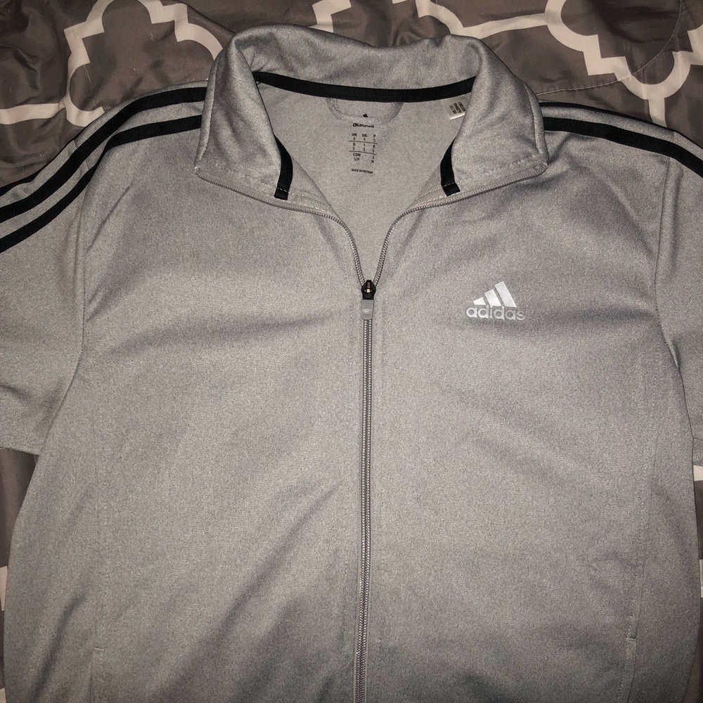 Small Gray Adidas jacket